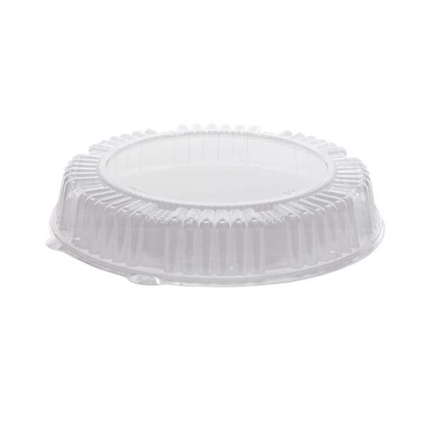 Wna-Caterline WNA-Caterline Low Dome Round Clear Lid For 12 Tray, PK25 A12PETDMLO